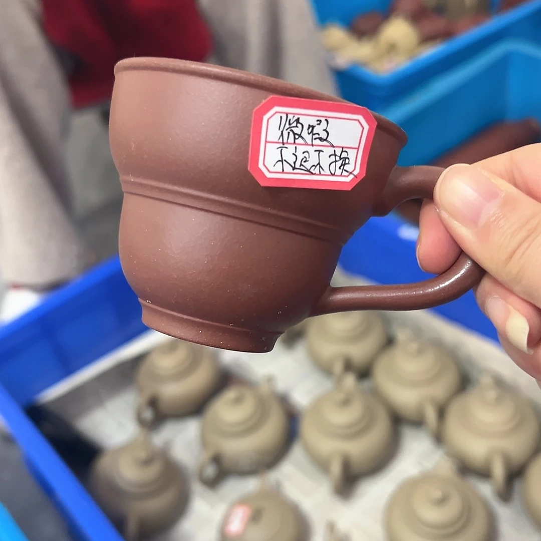 紫砂茶壶黄龙山原矿底槽青