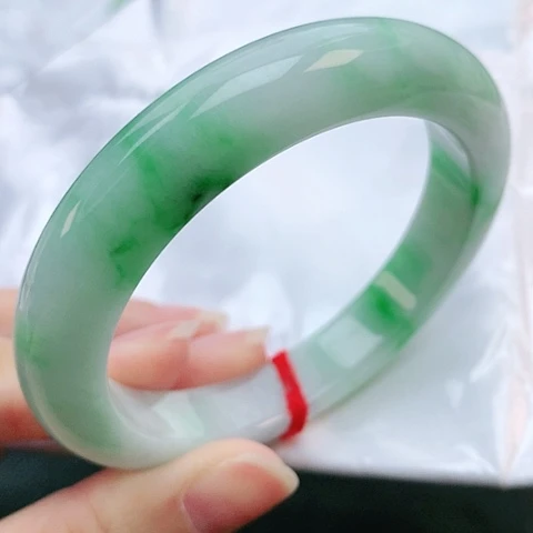 未镶嵌手镯翡翠54圈口881346