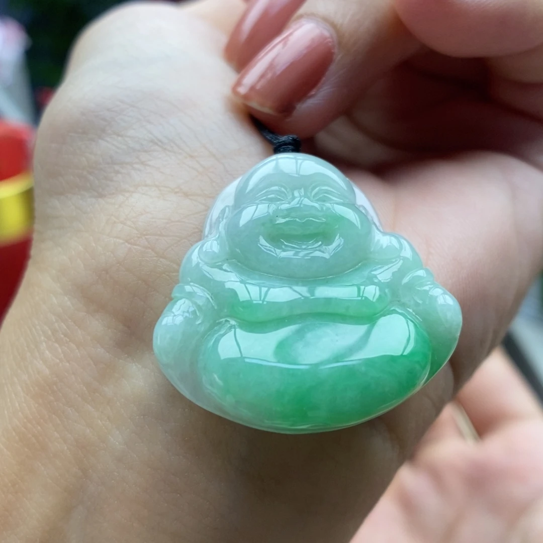 颈饰未镶嵌翡翠吊坠17