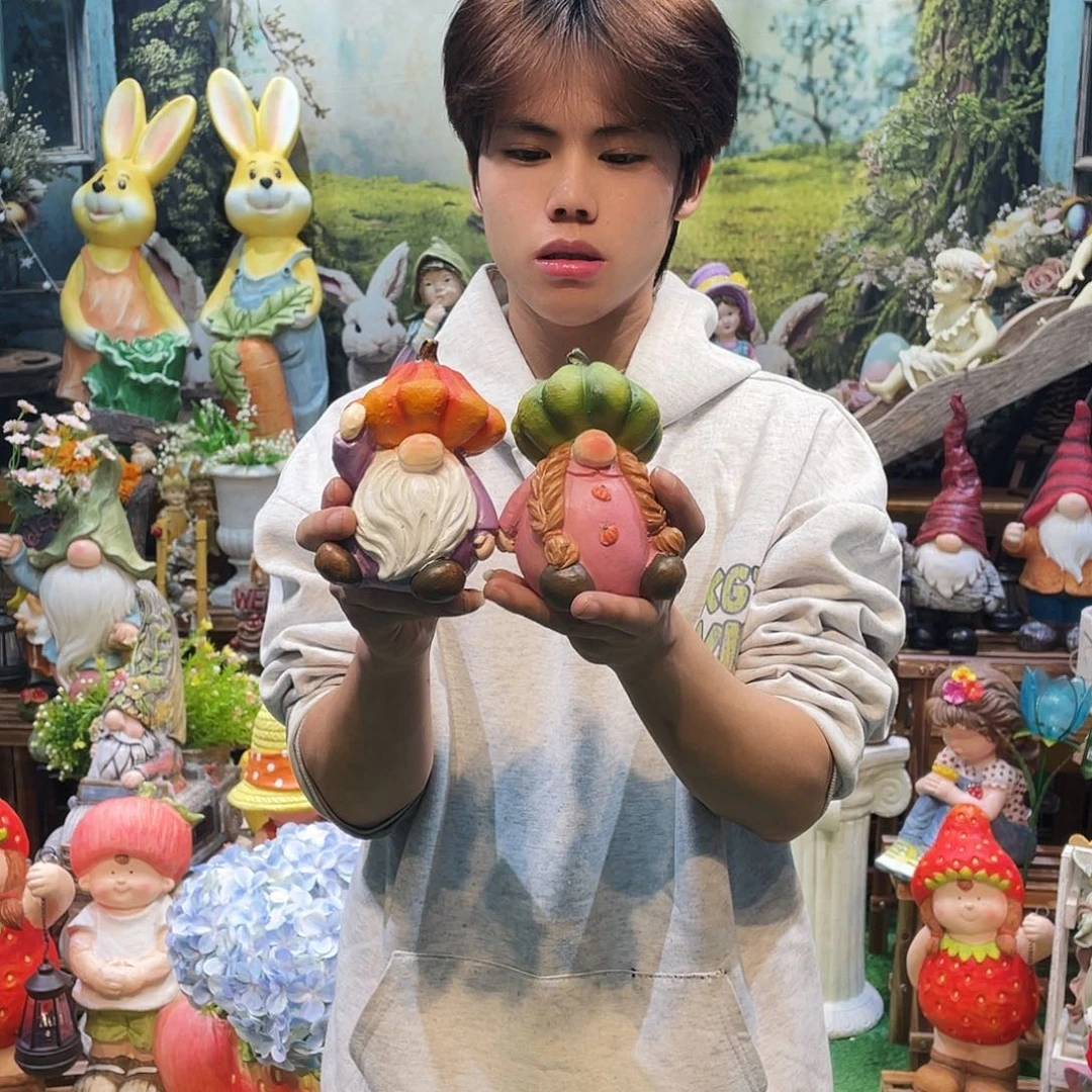 摆件花园摆件红红火火