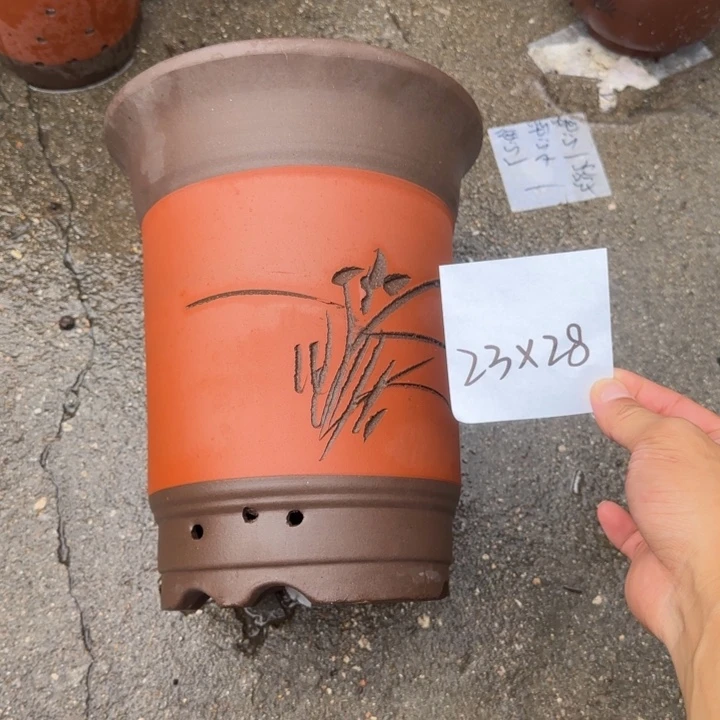 紫砂花盆特价商品