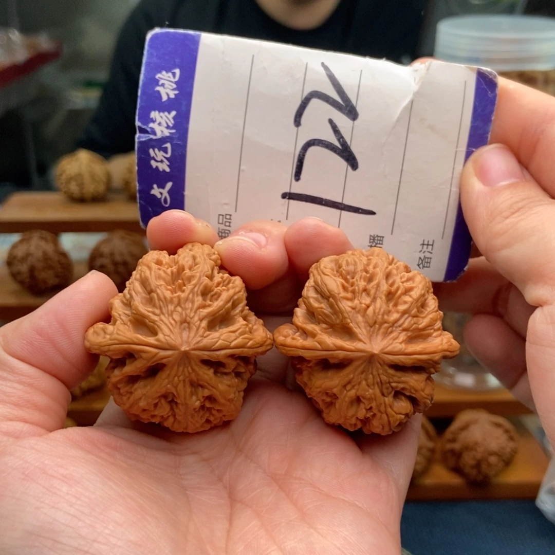 文玩核桃把件39粗筋