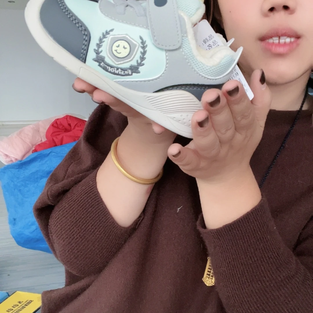 加绒学步鞋14.5内长