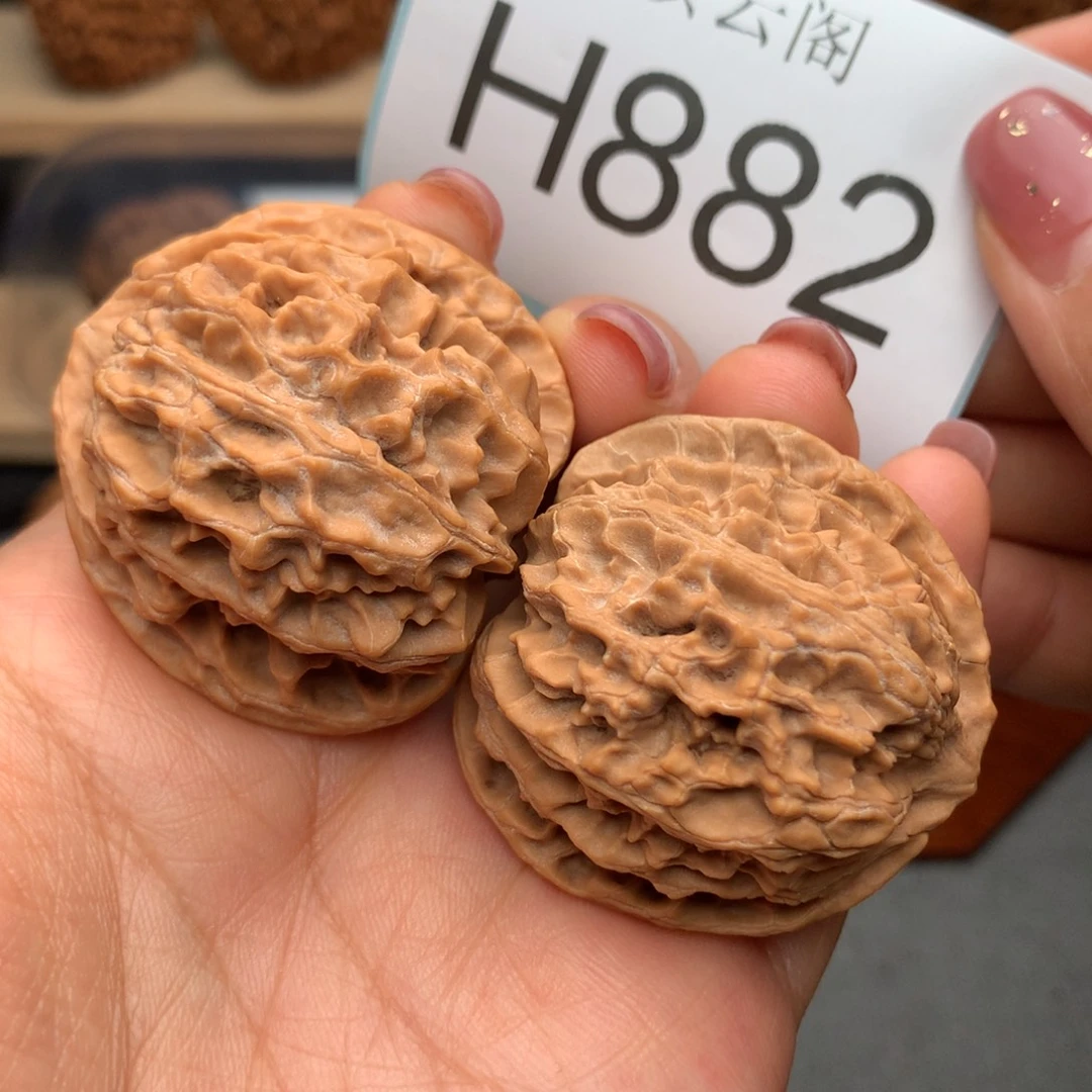 文玩核桃把件40+原桩苹果园