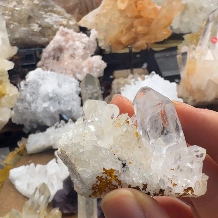 未镶嵌水晶珠宝半成品