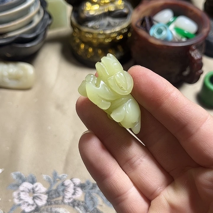 紫金钵盂菩提把件