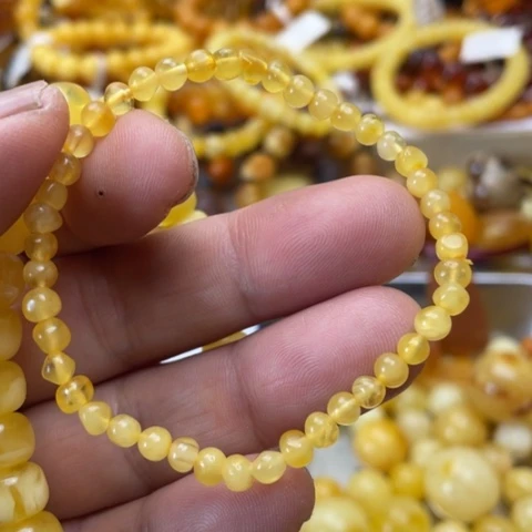 手串琥珀未镶嵌手串