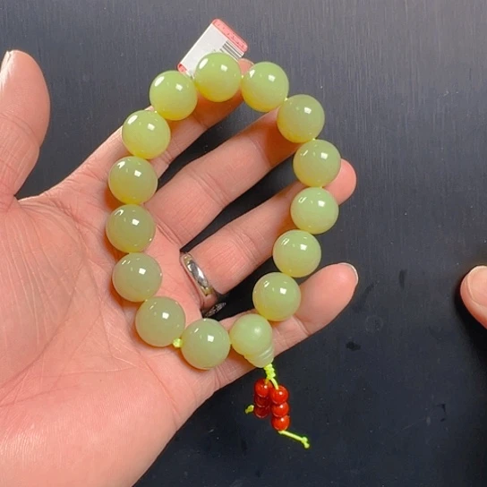 未镶嵌手串和田玉四**子卡16