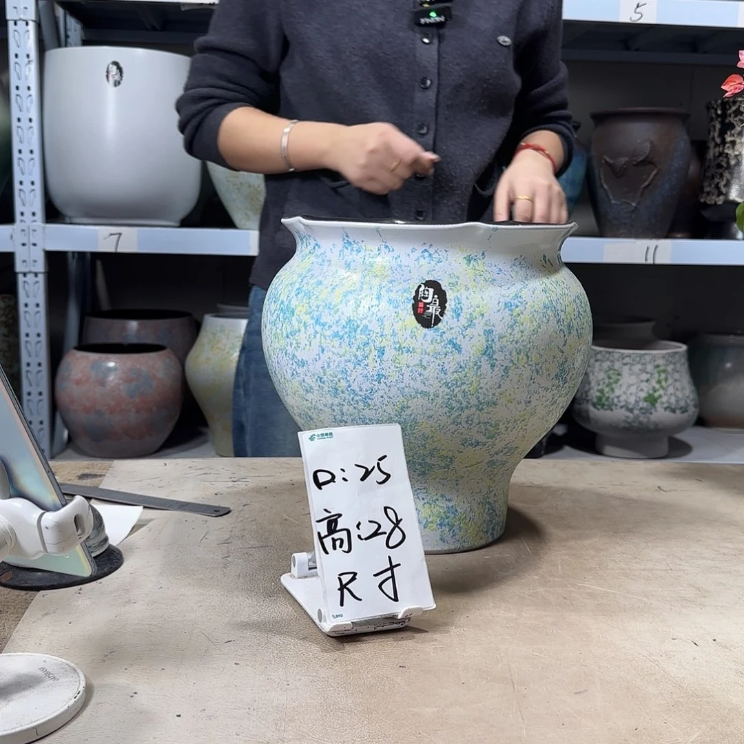 25@28 紫砂花盆尺寸