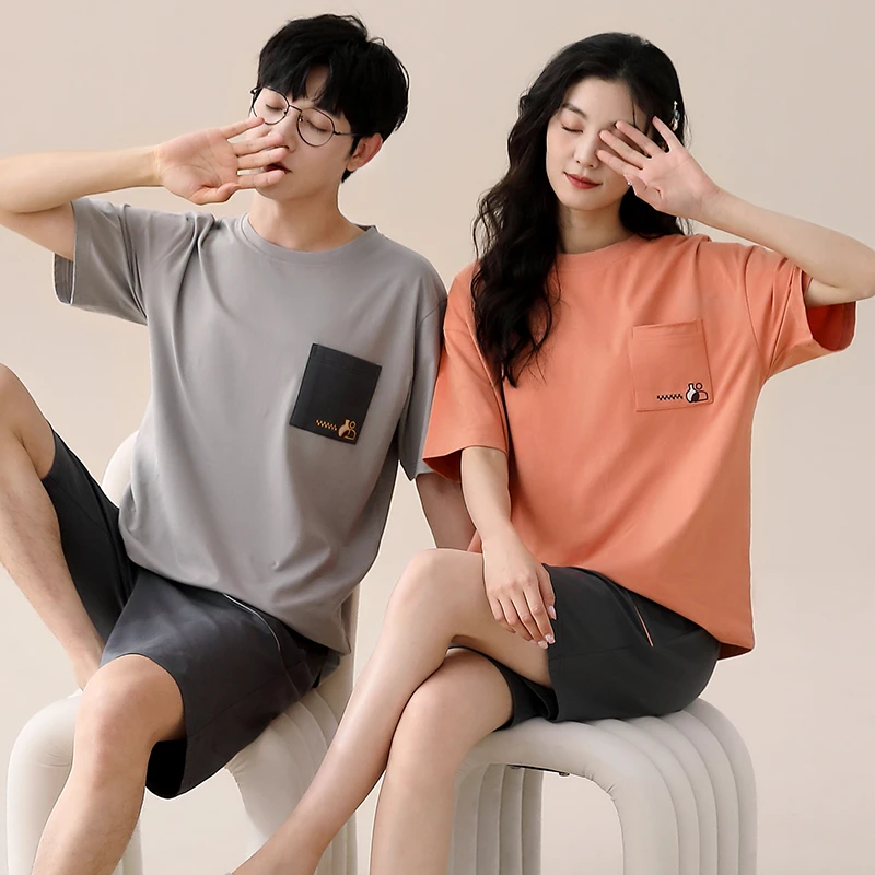 睡衣【301-308】男女春夏秋家居服休闲大码宽松居家服