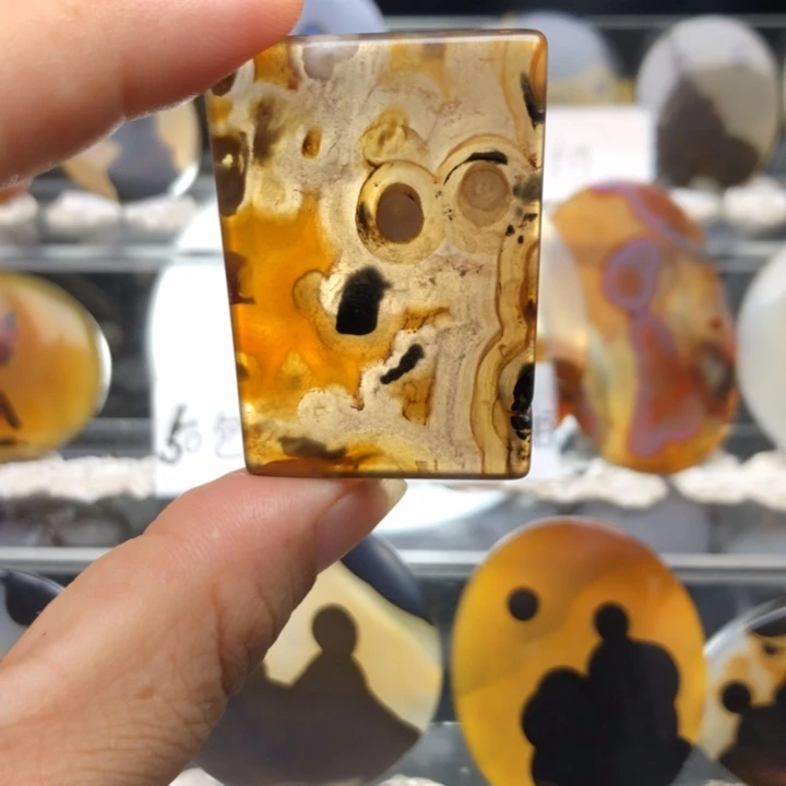 合金玛瑙/玉髓珠宝奇石7有瑕