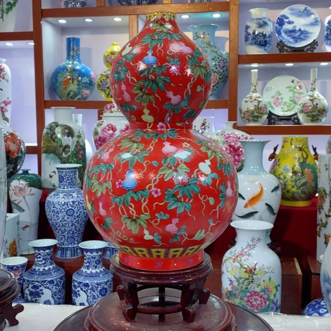 瓶辣椒红扒花葫芦