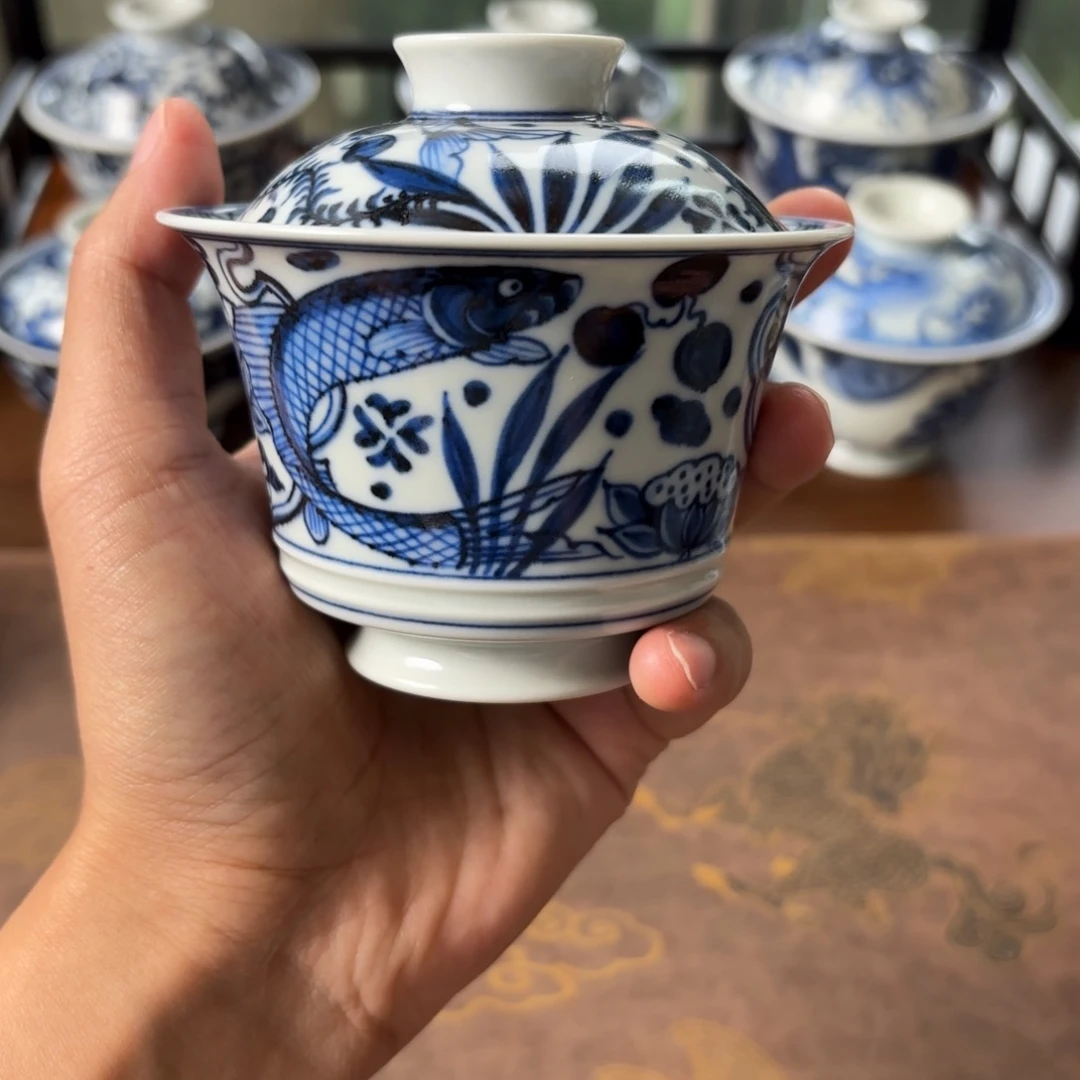 杯景德镇手绘茶器