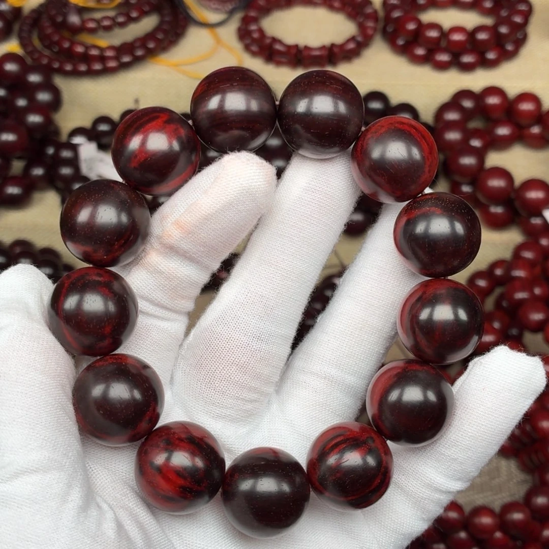 小叶紫檀手串/手链张**彩1.8火焰顶泥