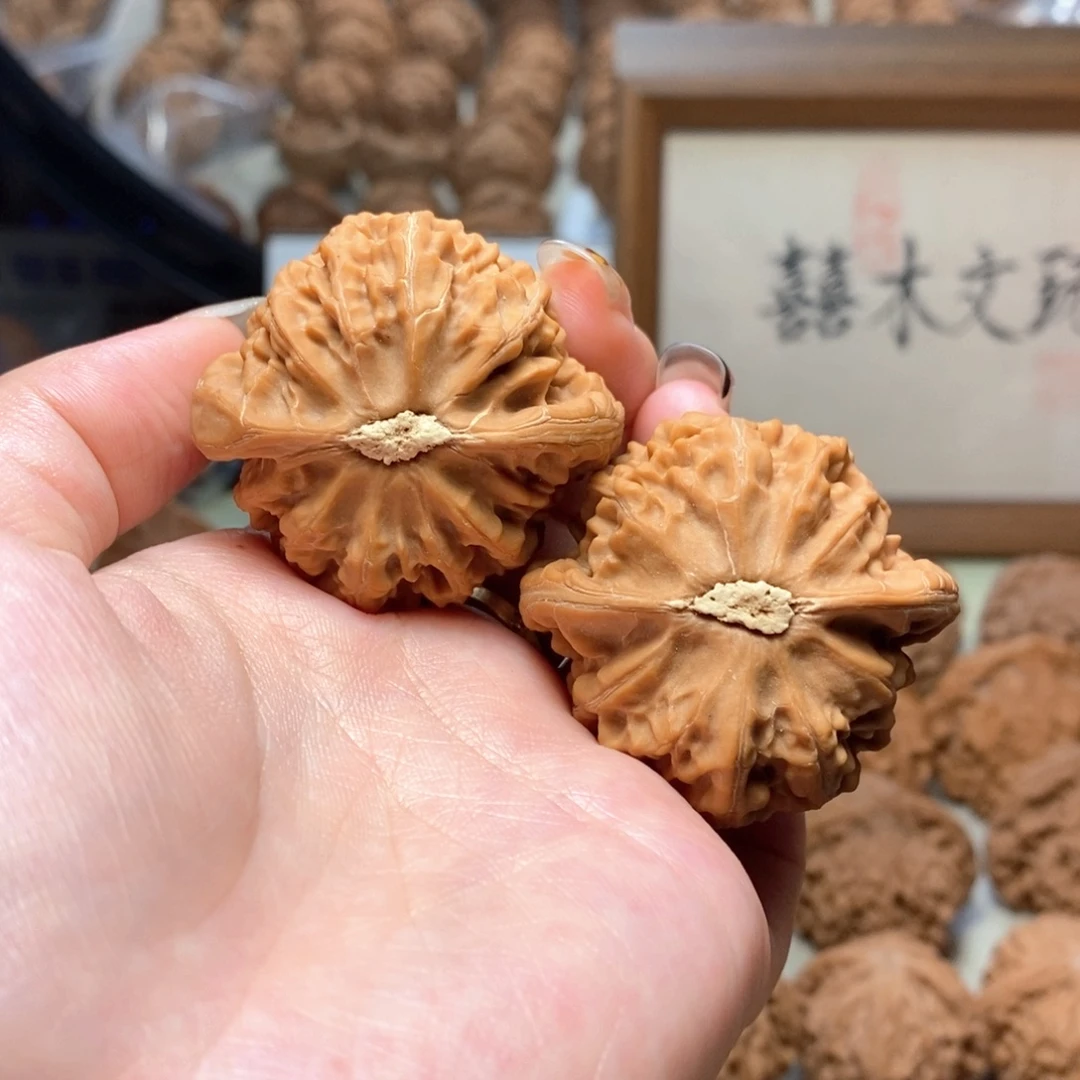 把件文玩核桃43+宫灯