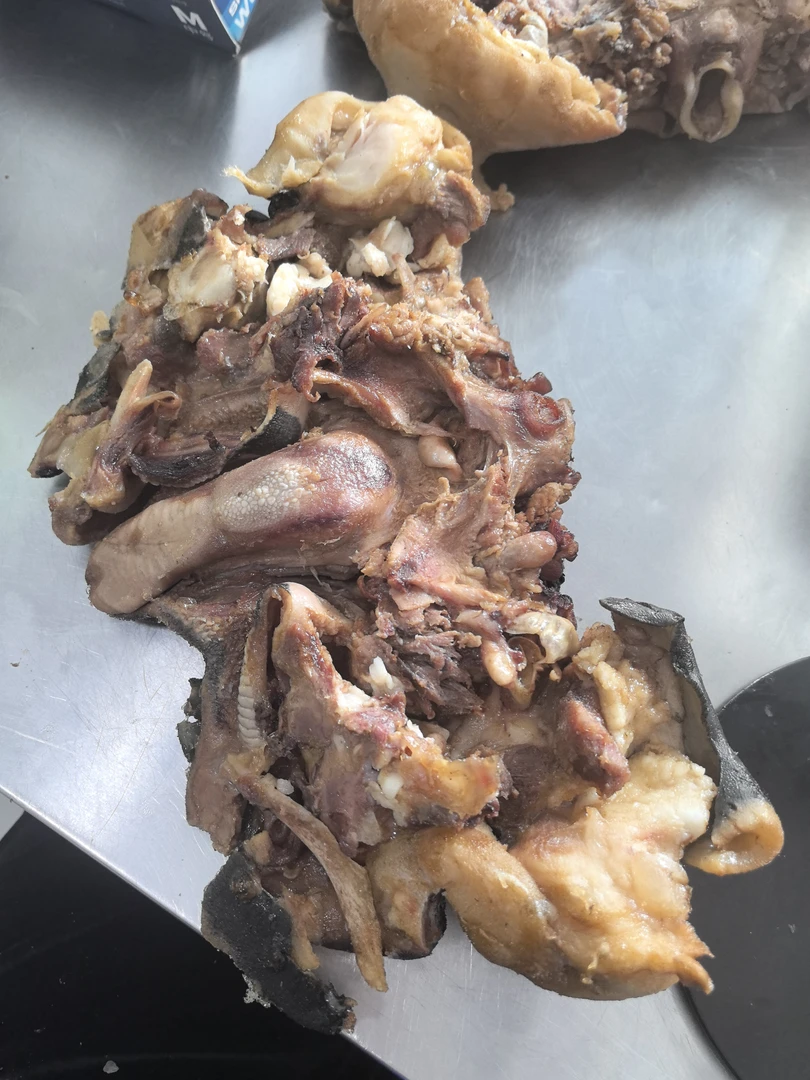 清真黑羊头肉2个