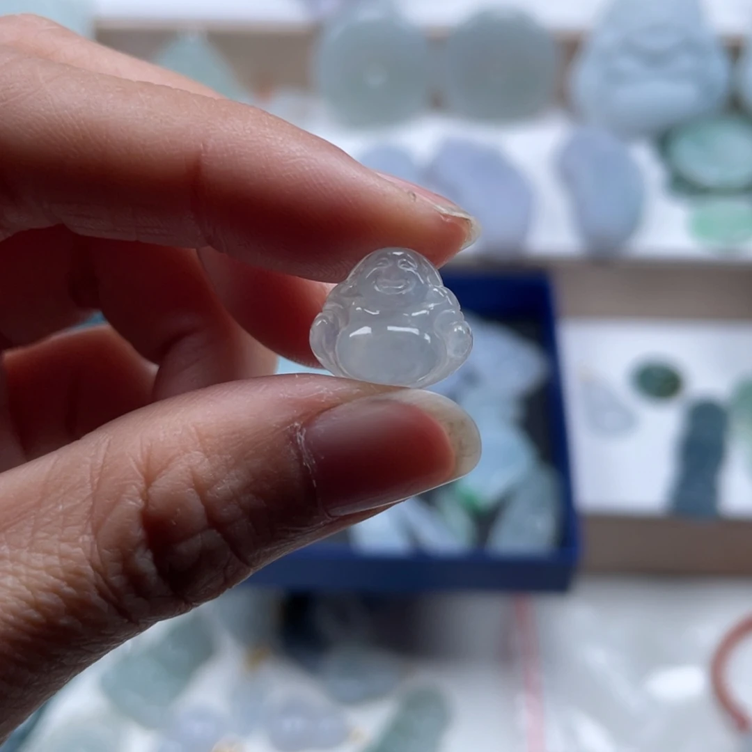 翡翠银S925镶嵌颈饰天然翡翠