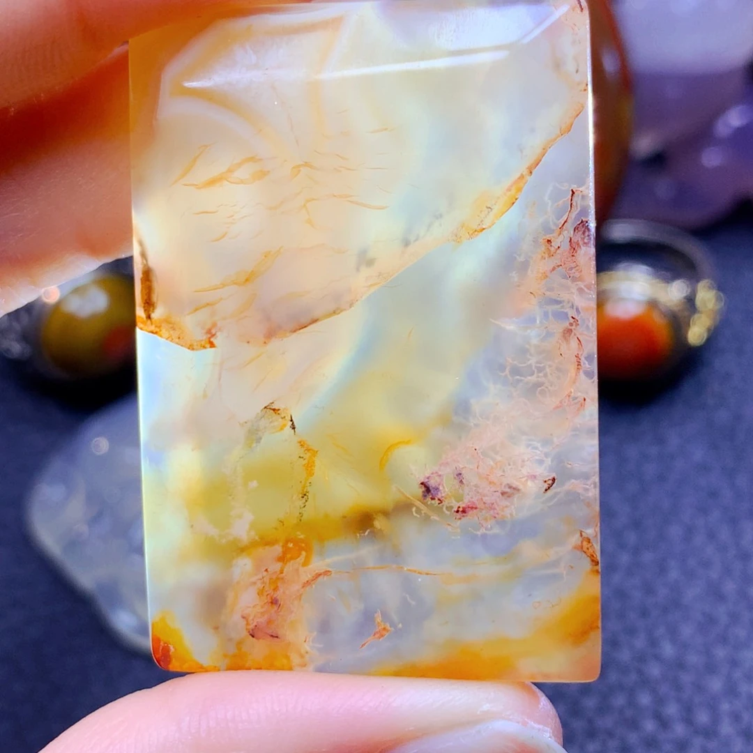 玛瑙/玉髓吊坠27未镶嵌放***！