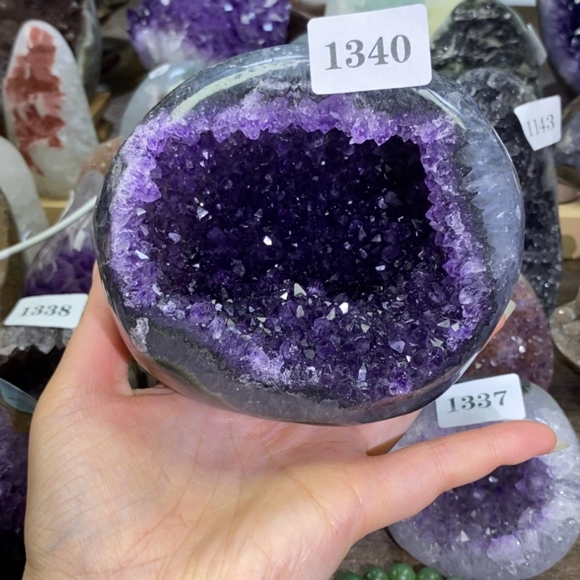 【闪购商品】未镶嵌大型摆件（非配饰）紫晶