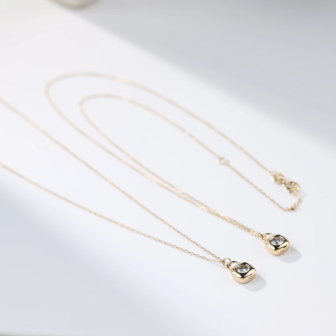 【举石臻选】TA1009-1204-54钻石项链18k（一件/多样性/长约40+5cm）H