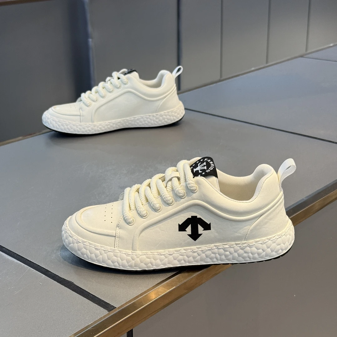 胶粘夏季软底男士时尚休闲鞋潮流鞋子平跟低帮透气