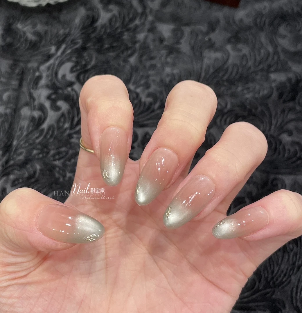 【青提奶盖·耐宝】巨显白/纯手工/穿戴甲