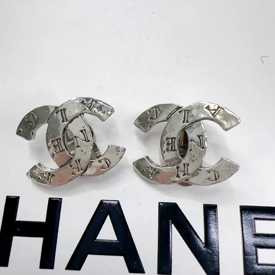 95新 Chanel/香奈儿 Chanel vintage香奈儿中古双c康鹏耳夹
