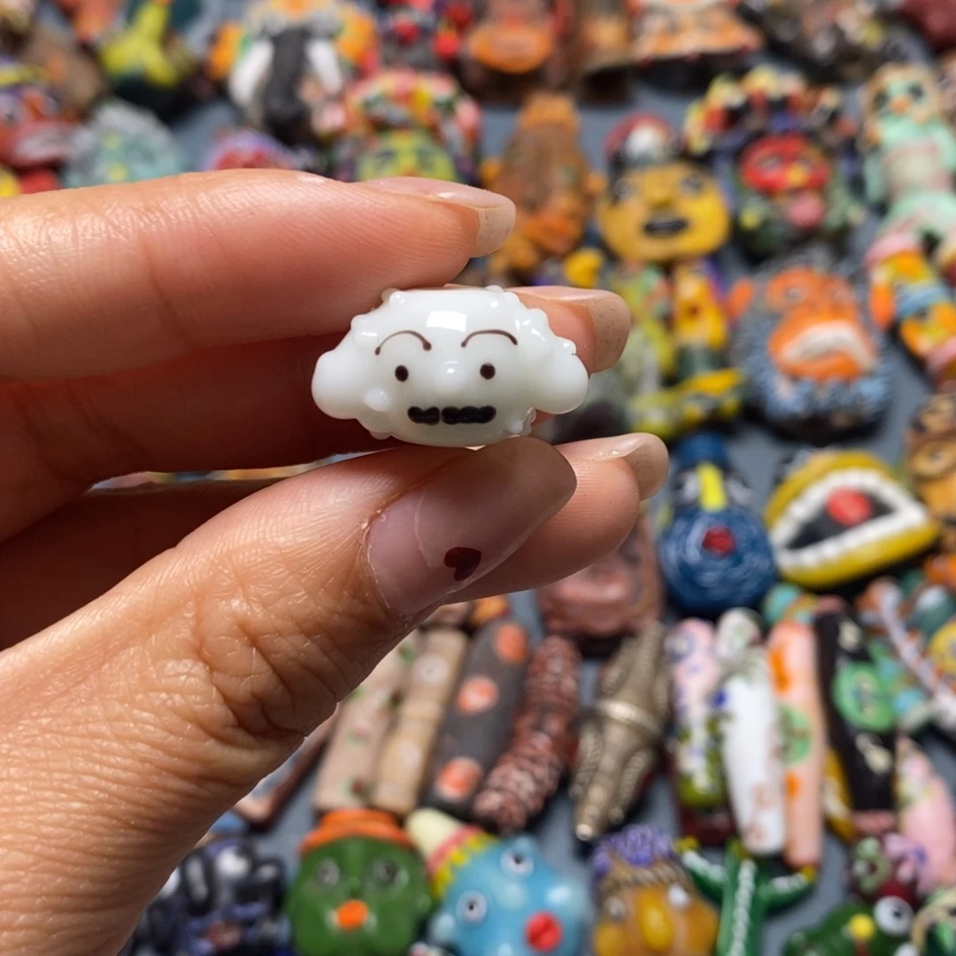 琉璃项链印度尼西亚小白