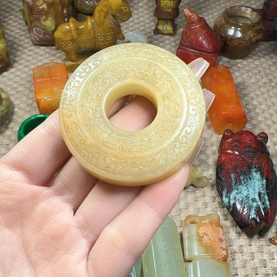 白玉菩提吊坠挂件