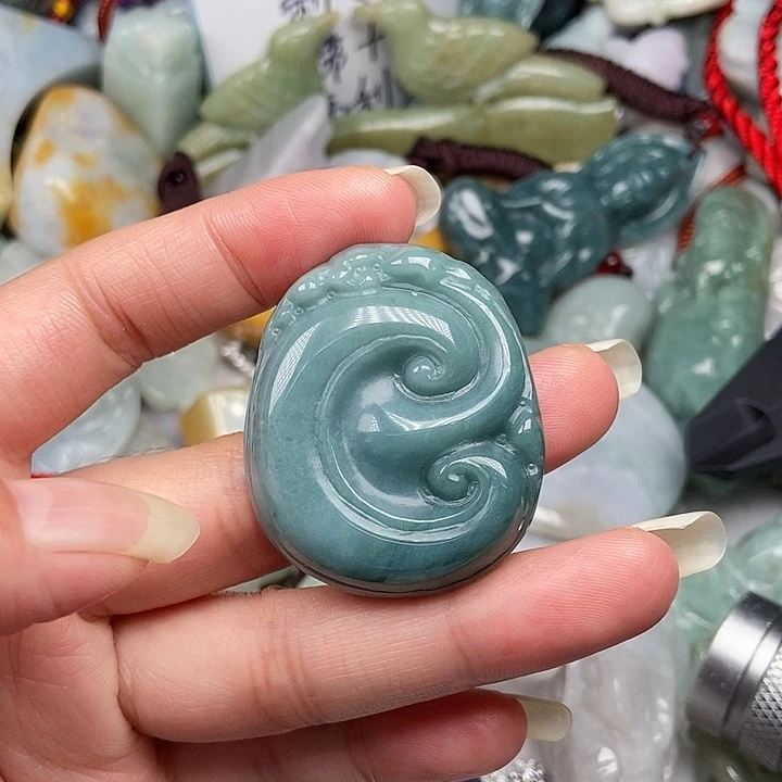 未镶嵌挂件翡翠翡翠