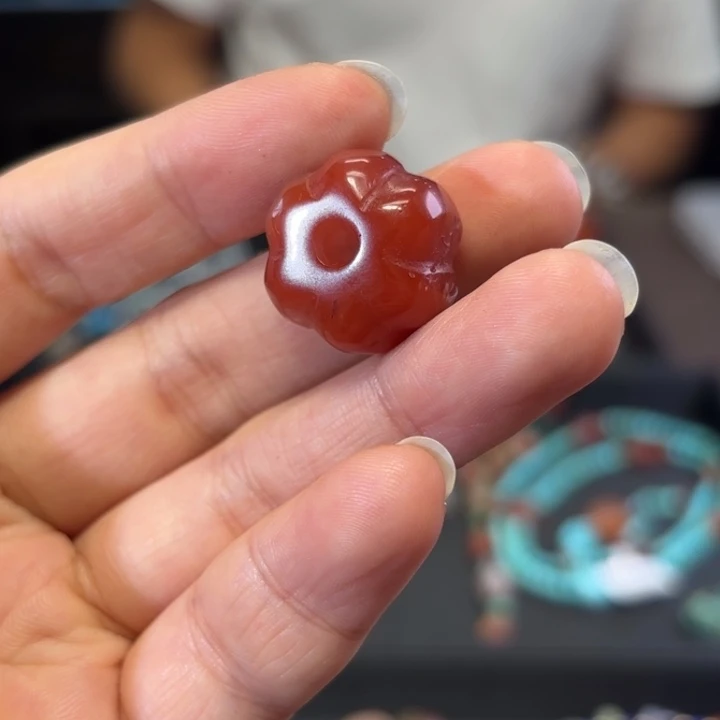 南红玛瑙未镶嵌颈饰南红