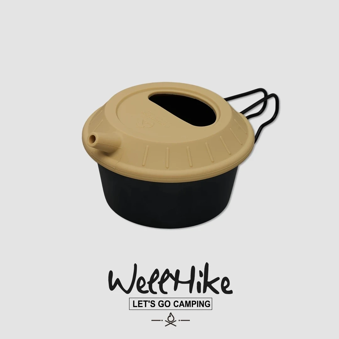 WELLHIKE雪拉碗硅胶壶盖耐高温不易变形雪拉碗升级茶壶咖啡手冲壶