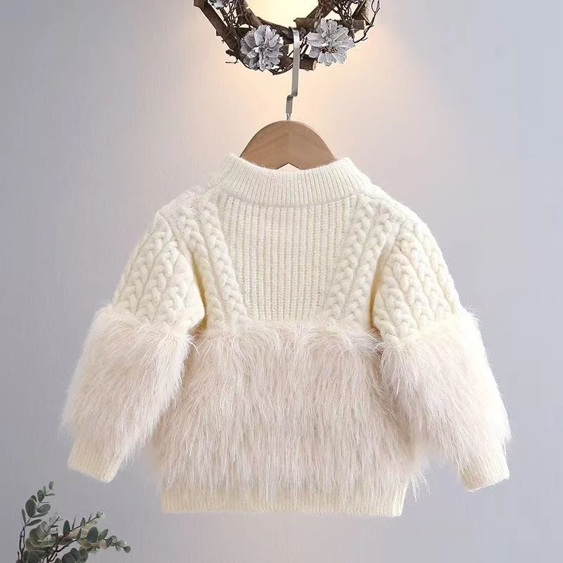 601--800童装毛衣卡通新款时尚简约高品质可爱针织衫