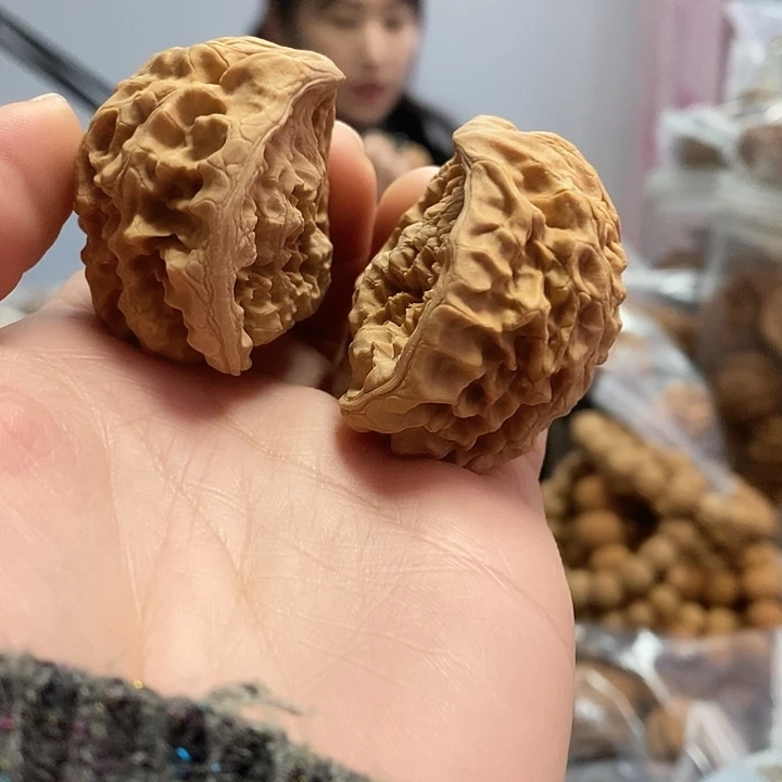 把件文玩核桃43蛇头