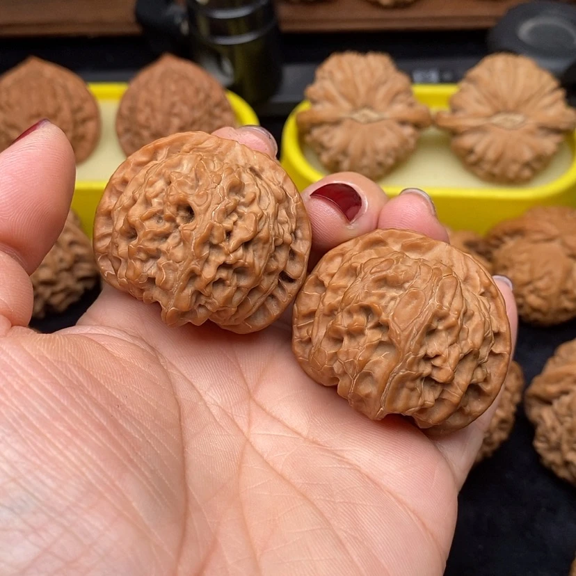 【闪购商品】桃核把件苹果园狮子头41尺