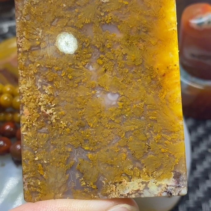 玛瑙/玉髓颈饰未镶嵌K**＂