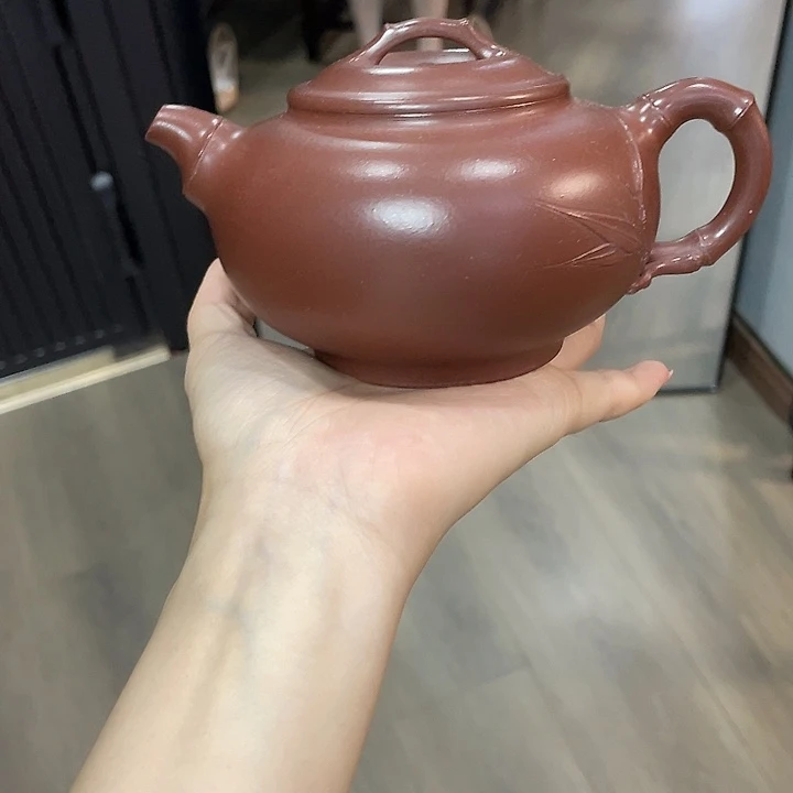 茶壶紫砂全手工打造