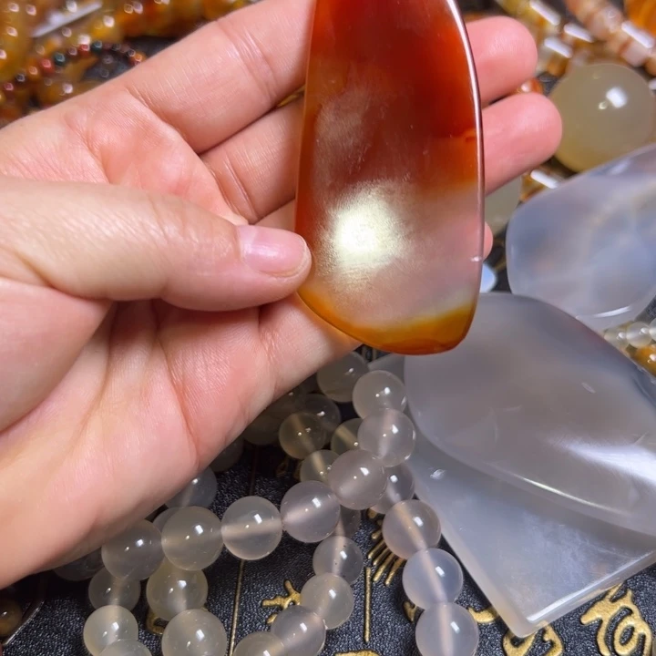 大***1玛瑙/玉髓合金颈饰002:30