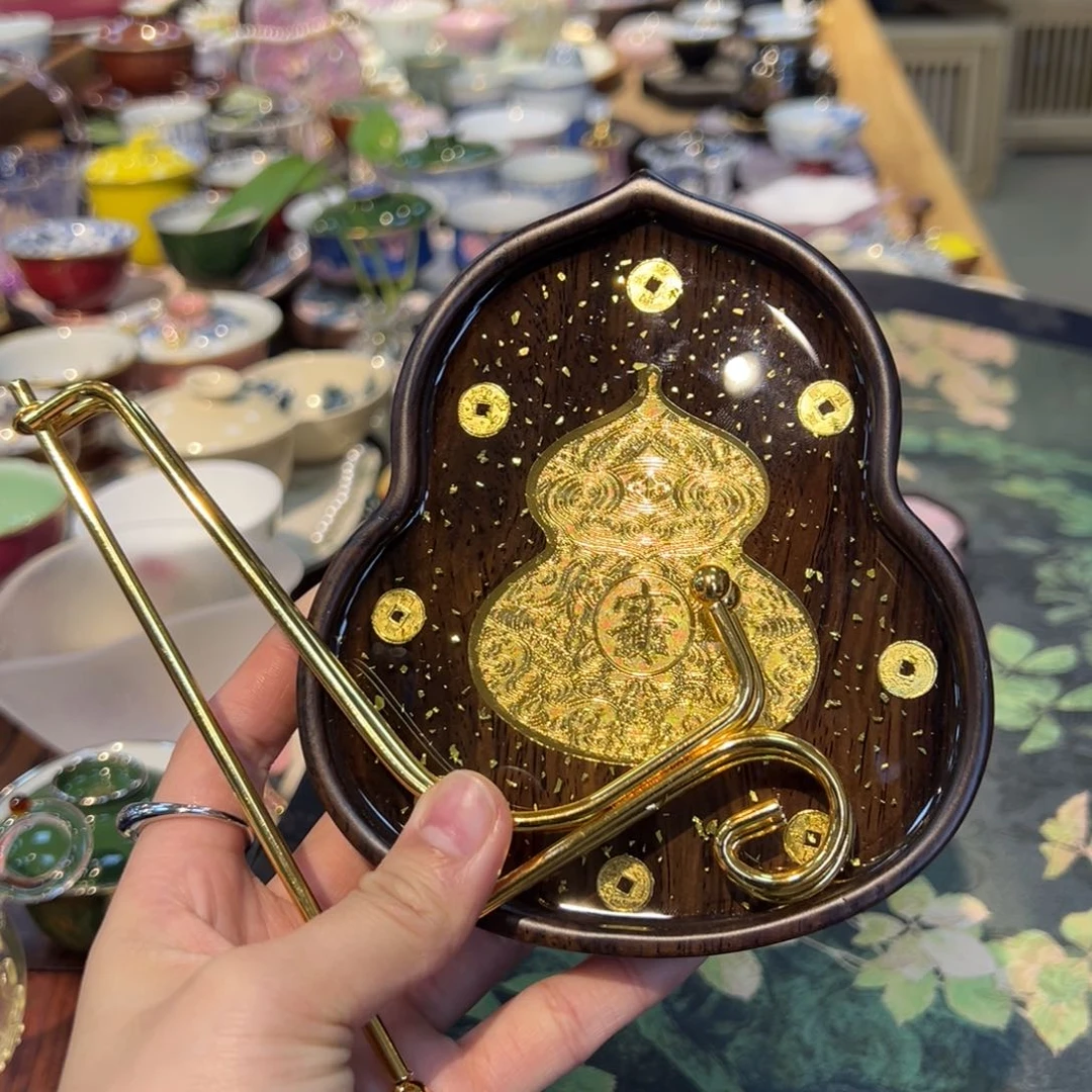 摆件葫芦壶承➕架子