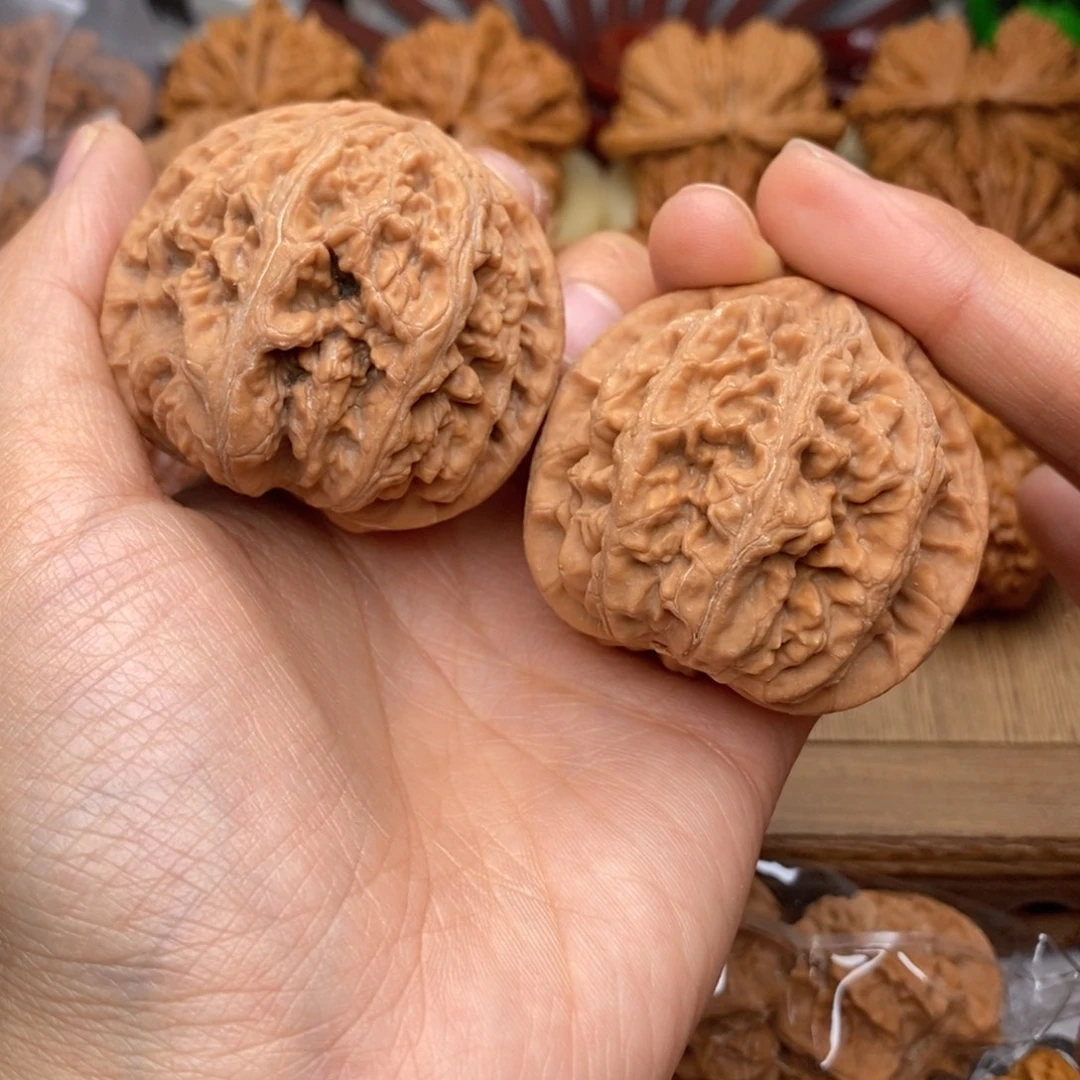 文玩核桃把件557号46全粗筋