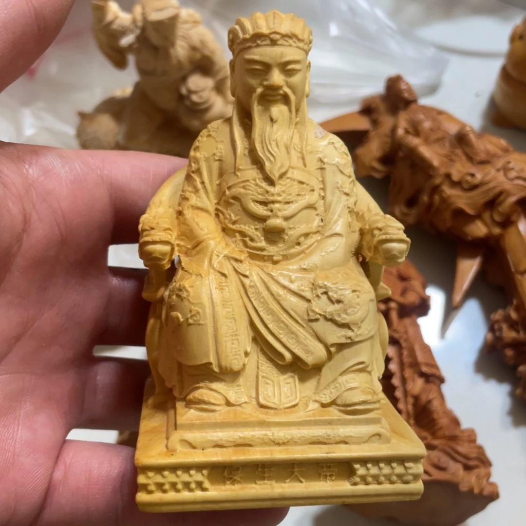 黄杨木瑕疵保生大帝