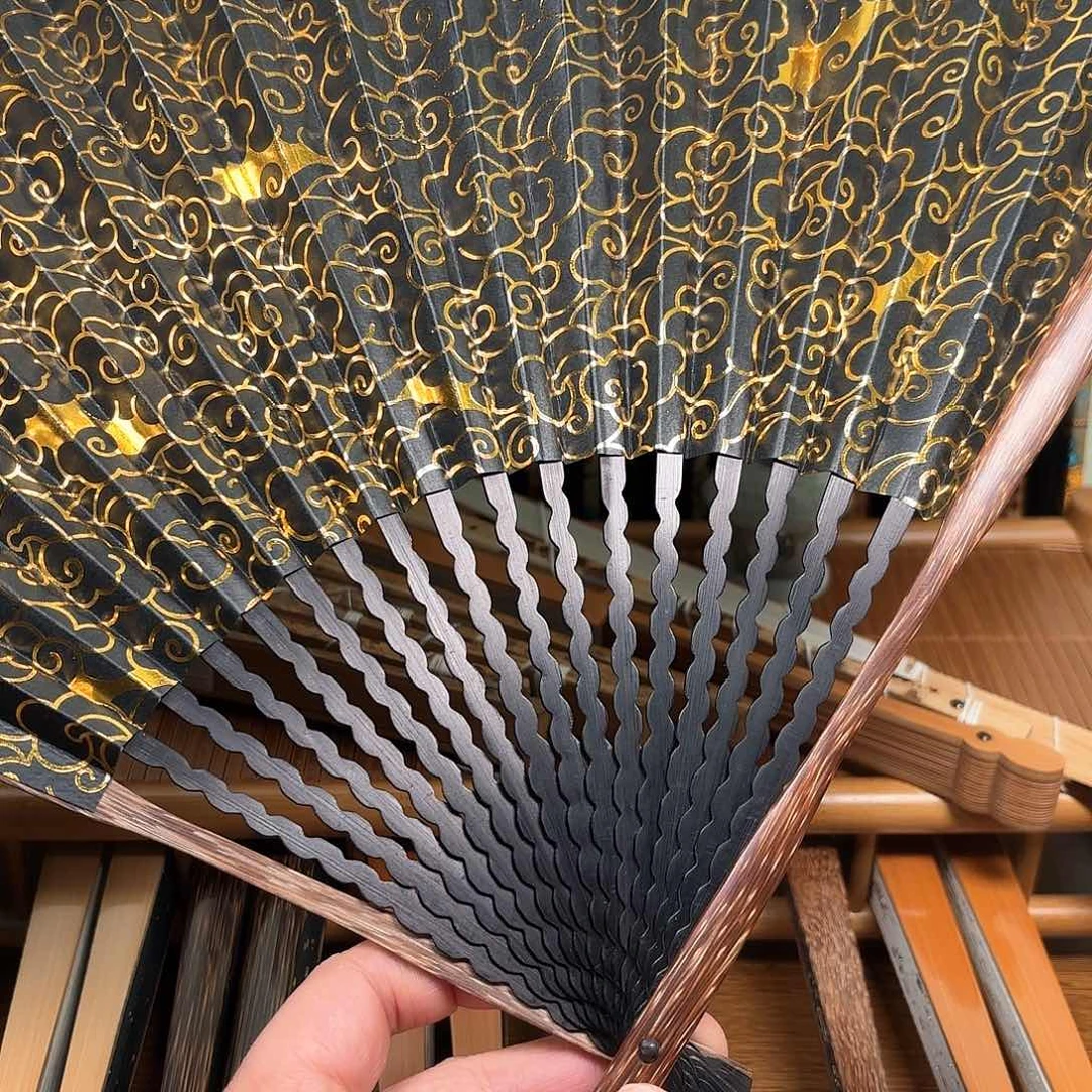 扇子芝麻粽龙鳞祥云金