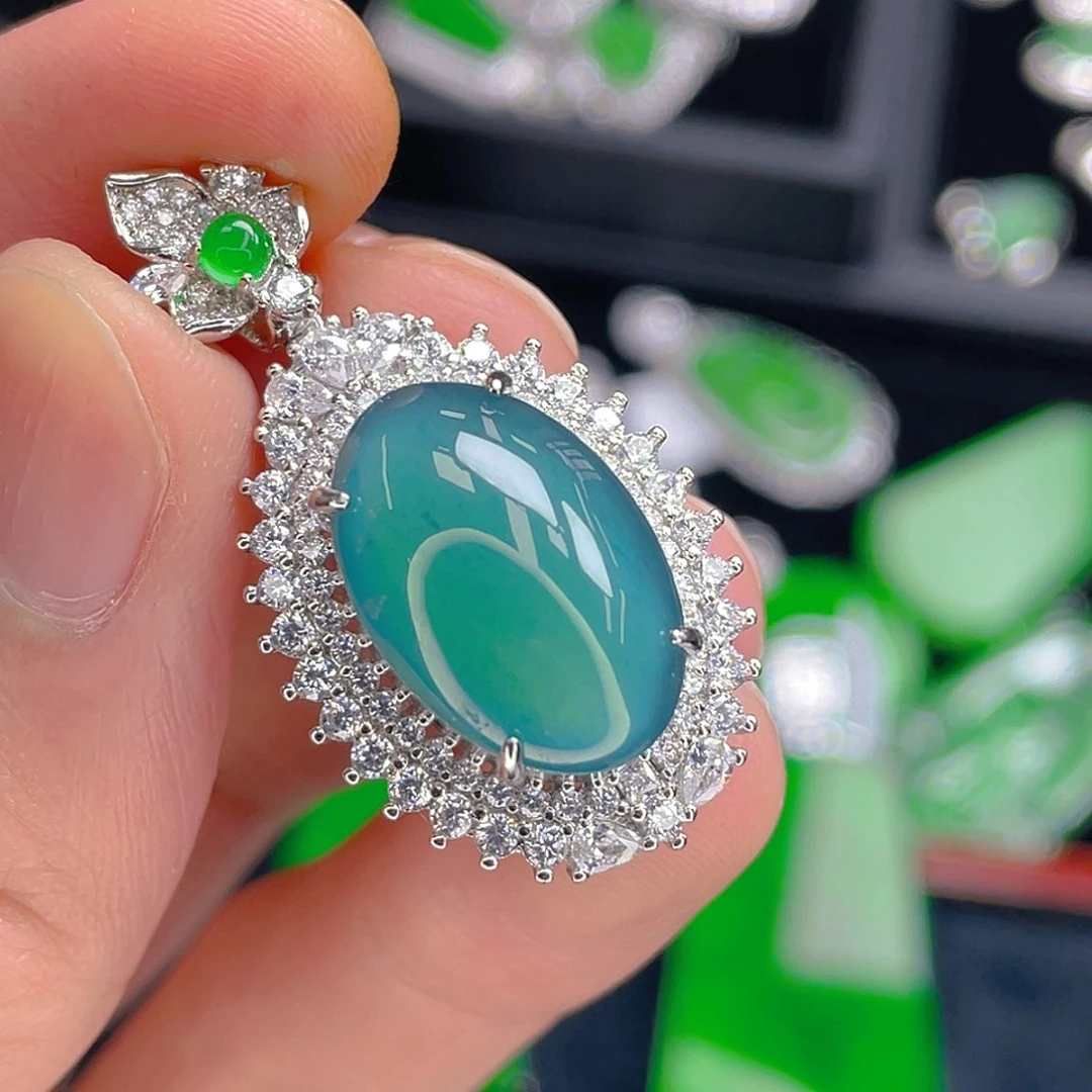 翡翠吊坠(不含链)未镶嵌