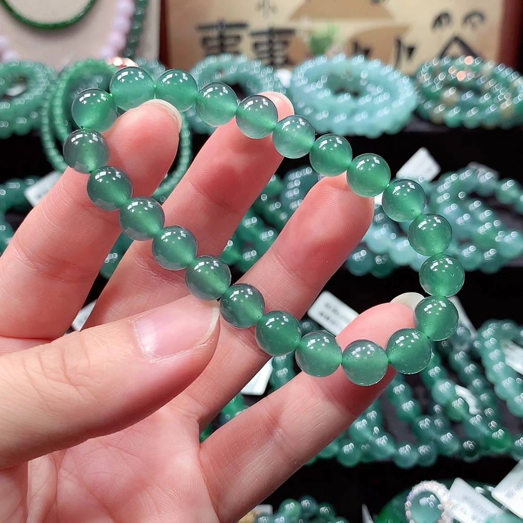 翡翠未镶嵌手链卡9