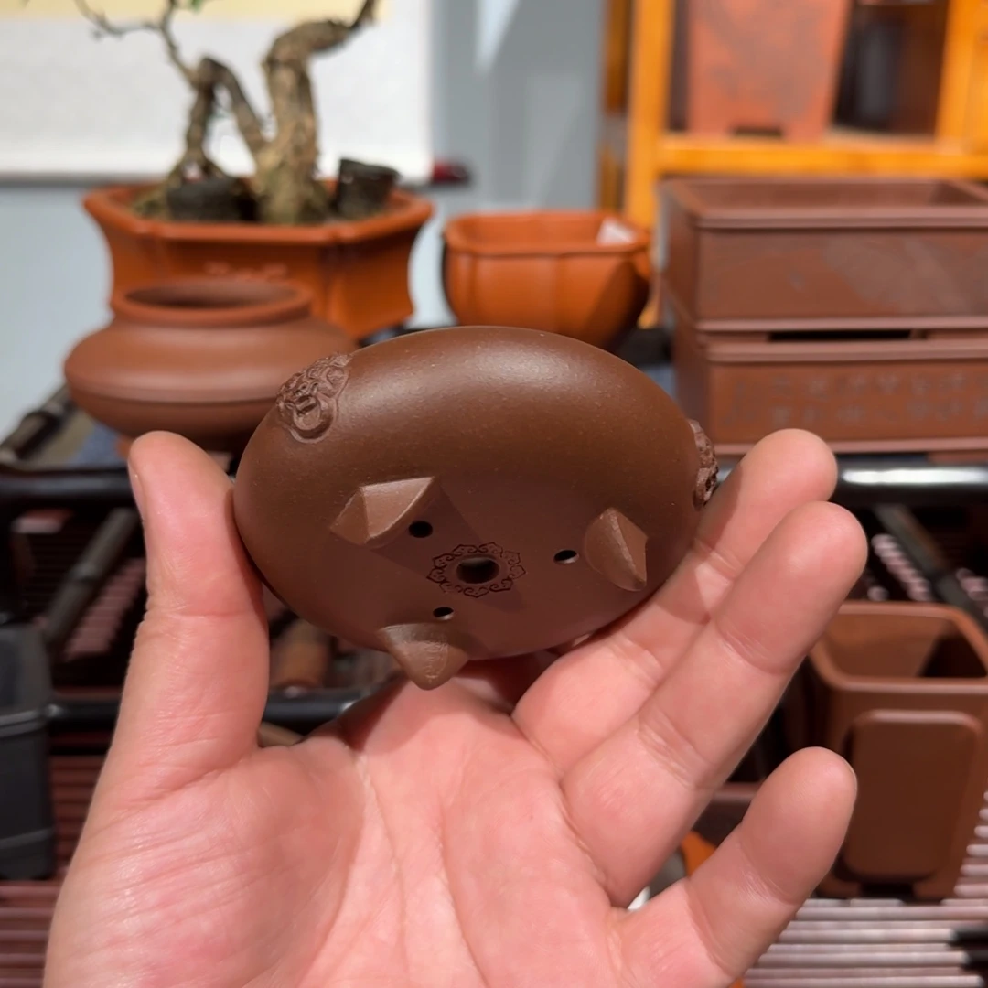 深***司花盆紫砂原矿紫泥