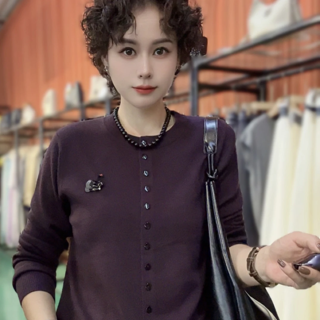 秋季短款显瘦百搭毛针织衫常规款