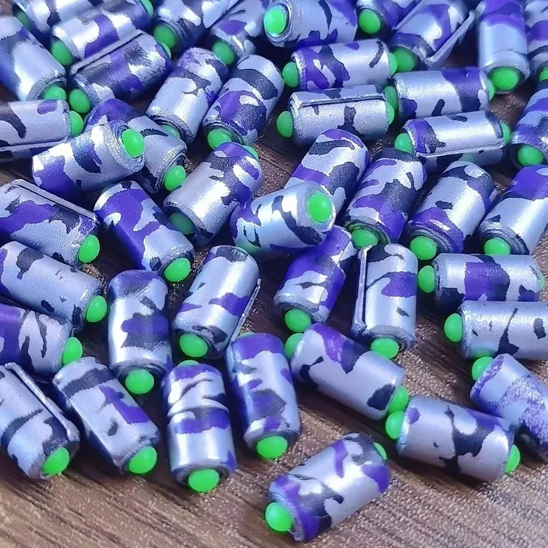20枚精品单芯迷彩刻度铅刻度迷彩不掉色不炸铅裹边不伤线