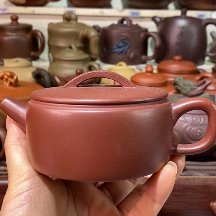 紫砂茶壶微瑕处理一把