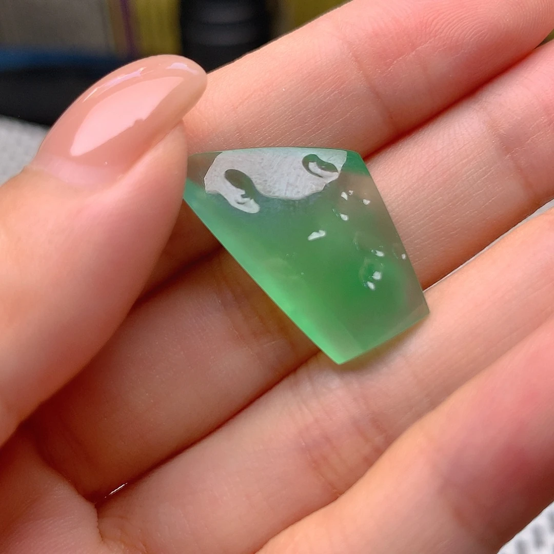 定制翡翠未镶嵌不退不换