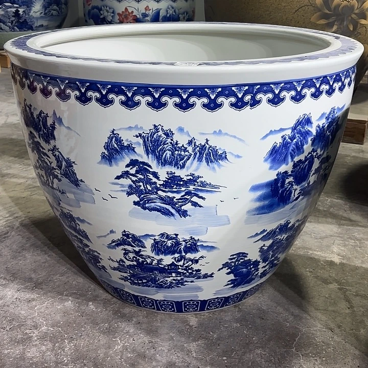 陶瓷陶瓷鱼缸微瑕80-60